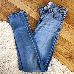 Hollister stretch high rise skinny jeans